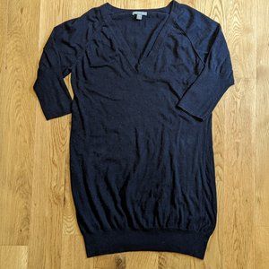 SOLD - James Perse v neck tunic sweater